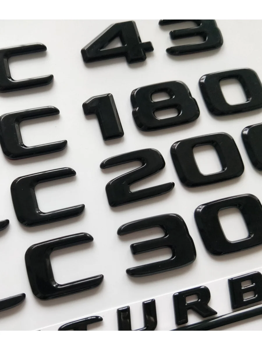 메르세데스 벤츠 C32 C43 C55 C63 AMG C180 C200 C220 C230 C240 ??C250 C280 C300 C320 C350 C350e C400 C300e C300de 용 블랙 엠블럼