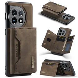 DG.MING Premium 2-in-1 Vouwbare Magnetische Leren Wallet Case