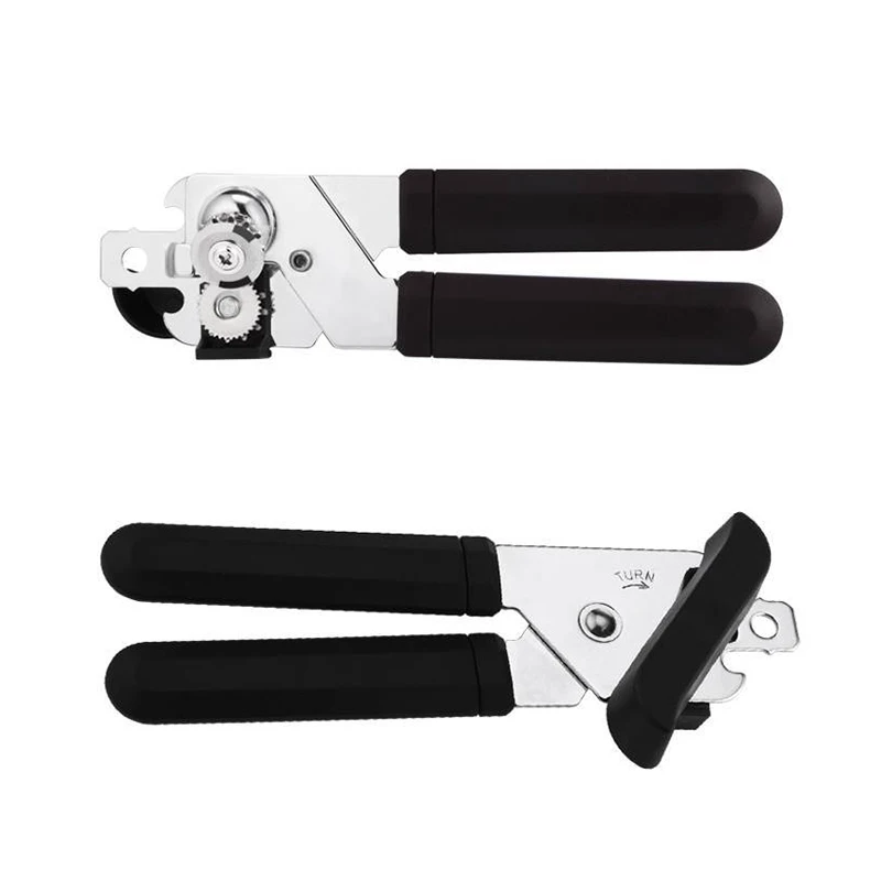 스테인리스 스틸 다기능 전문 수동 캔 오프너, 공예 맥주 그립, 병따개, 주방 도구