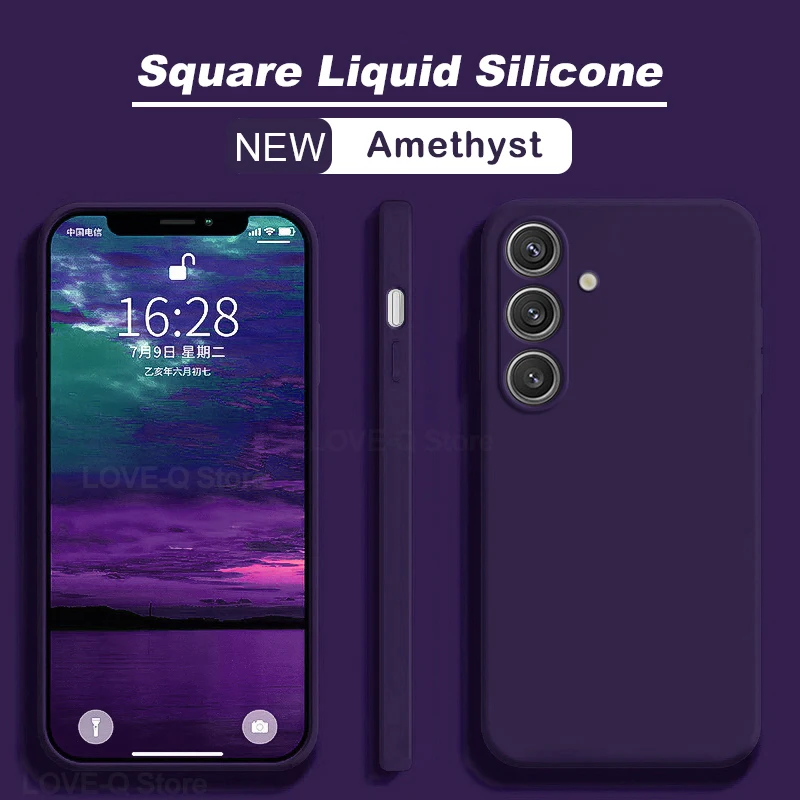 Liquid Silicone Soft Phone Case - Premium Protective Cover