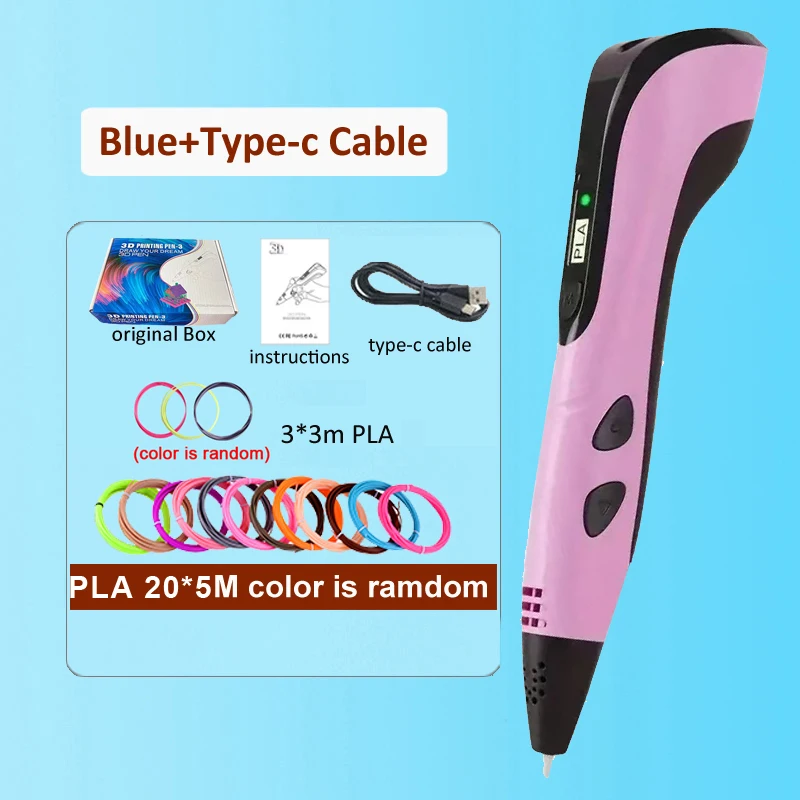 Pink-100mPLA