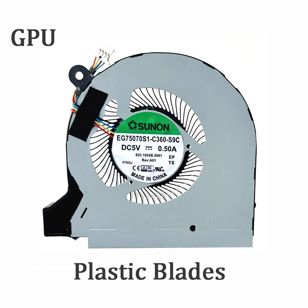 New Original Laptop CPU GPU COOLING FAN FOR Acer Nitro V15 V17 VN7-593 VN7-793G N16W3