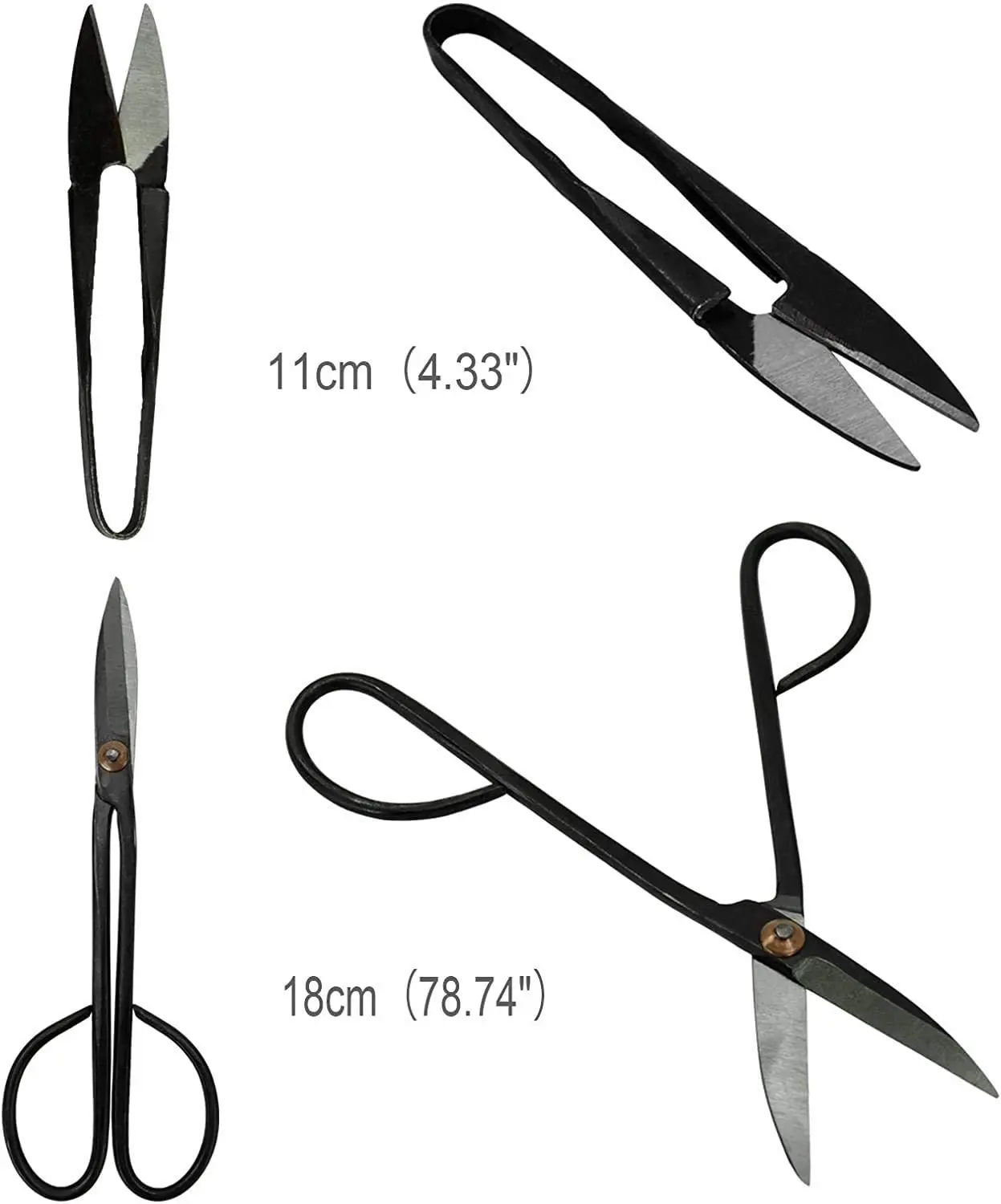 Gardening Bonsai Set Oxford Zipper Cloth Bag Gardening Tools Set Pruning Scissors Bonsai Hardware Tools