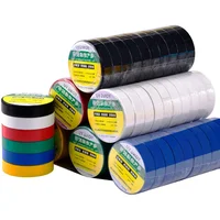 Electrical Tape, Multi-Color, 10-Pack, Great for General Home&DIY, Automotive, Electrical, Labeling and Craft Project 1