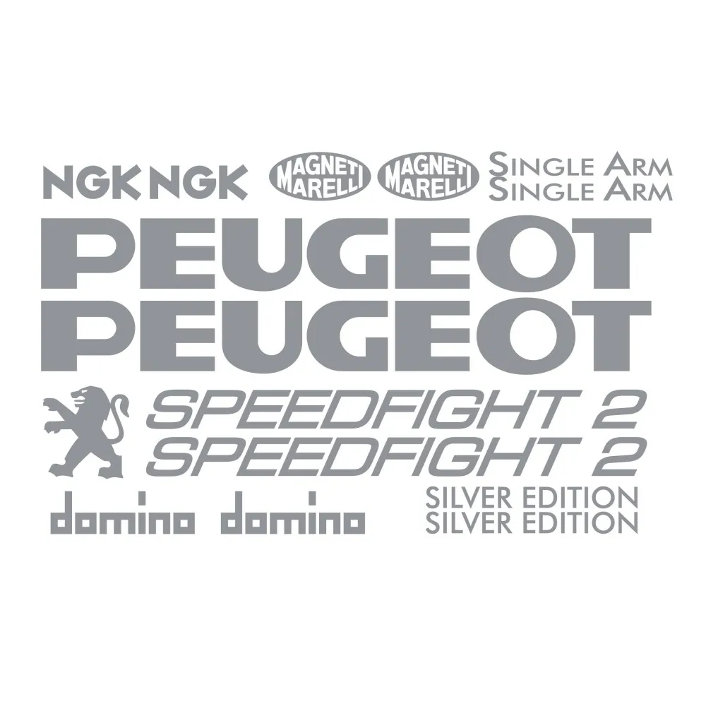 Kit Adesivo Compatibile Per Moto Scooter Peugeot Speedfight 2