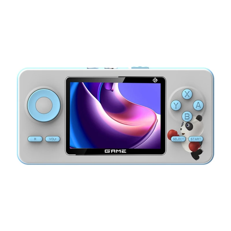 Mini Portable Game Console Retro Classic Handheld Game Player 8 Bit With 520 Free Games Kids Gift-Grey Durable 6