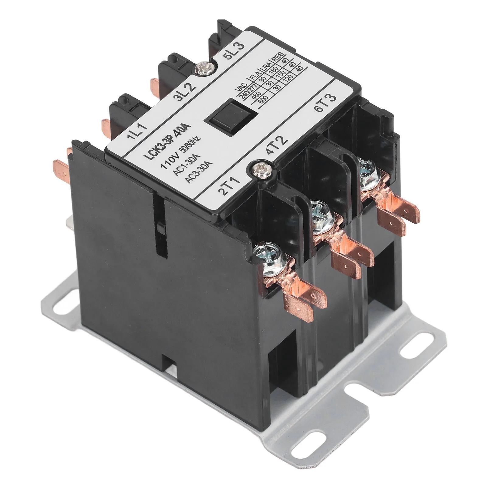 

Air Conditioner Contactor Heating Ventilation Air Conditioning Contactor 40A 3P Power Control Contactor