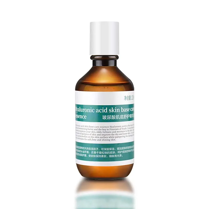 High Purity Hyaluronic Acid Muscle Base Essence Large Bottle 228ml Deep Moisturizing Hydrating Oil Control Whitening Skin Care hgh 300e 500e high purity hydrogen gas generator laboratory high purity gas generating equipmen hydrogen separator