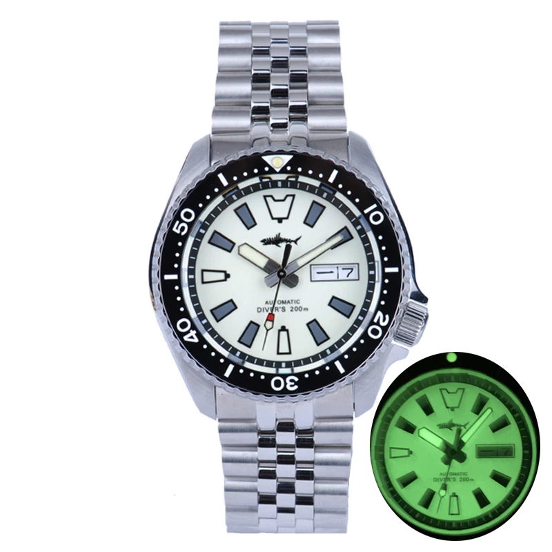 

Heimdallr Men's Automatic Diving Watch Sapphire Crystal Luminous 200M Water Resistance Japan NH36A Mechanical Movement Watches