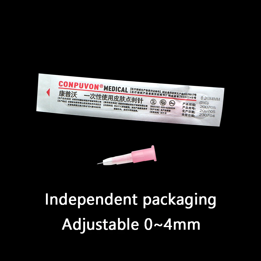 Medical Injection Needle 31G 4mm adjustable small needle disposable