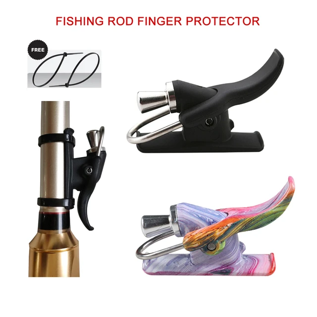 Breakaway Cannon Surf Fishing Rod Trigger Aid Thumb Clamp Button