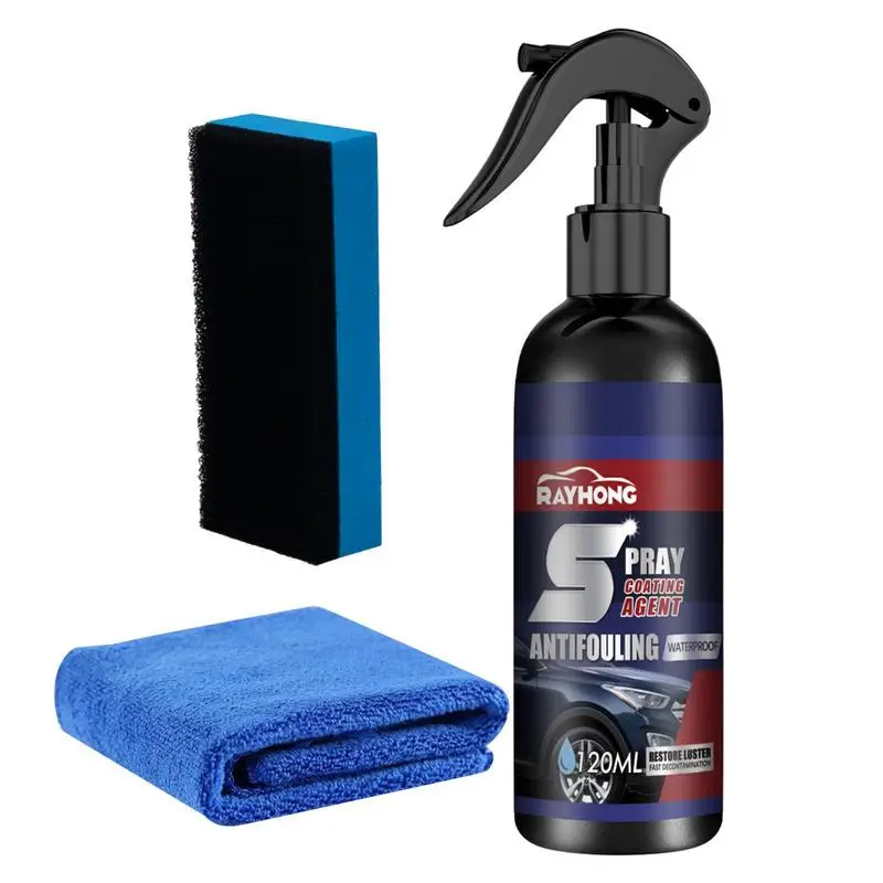 

Car Polish Spray Protective Coat Restore Paint Multipurpose Car Paint Renewal Agent Automotive Detailing Supplies For Boats Cars