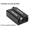 Professional Mono Common Ground Audio Black Audio Isolator Filtering To Eliminate Current Sound Balancing Adapter 4
