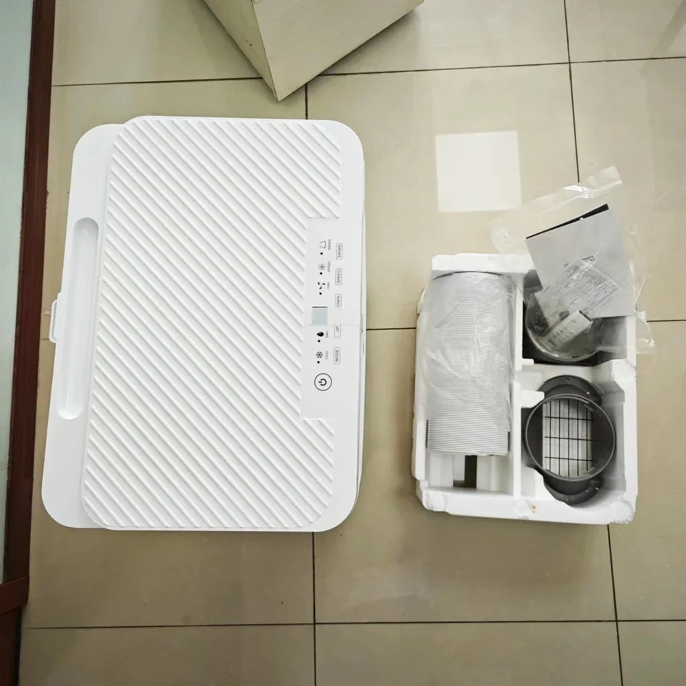 EU 220v 50hz 1.0 Portable Air Conditioner 9000BTU Mobile Air Conditioner For Home 2