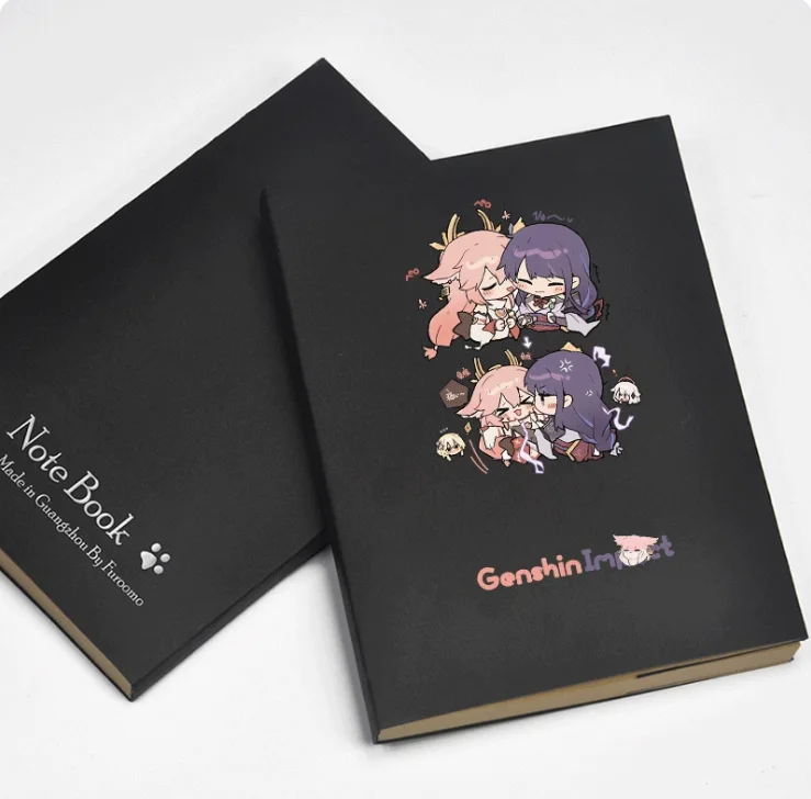 Anime Genshin Impact Yae Miko Diary School Notebook Paper Agenda Schedule Planner Sketchbook Gift For Kids Notebooks 1961