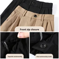 Women'S Loose Spring Summer 2025 New High Waist Wide Legs Slim Casual Trousers Korean Fashion Trend Female Suit Straight Pants - Image 6