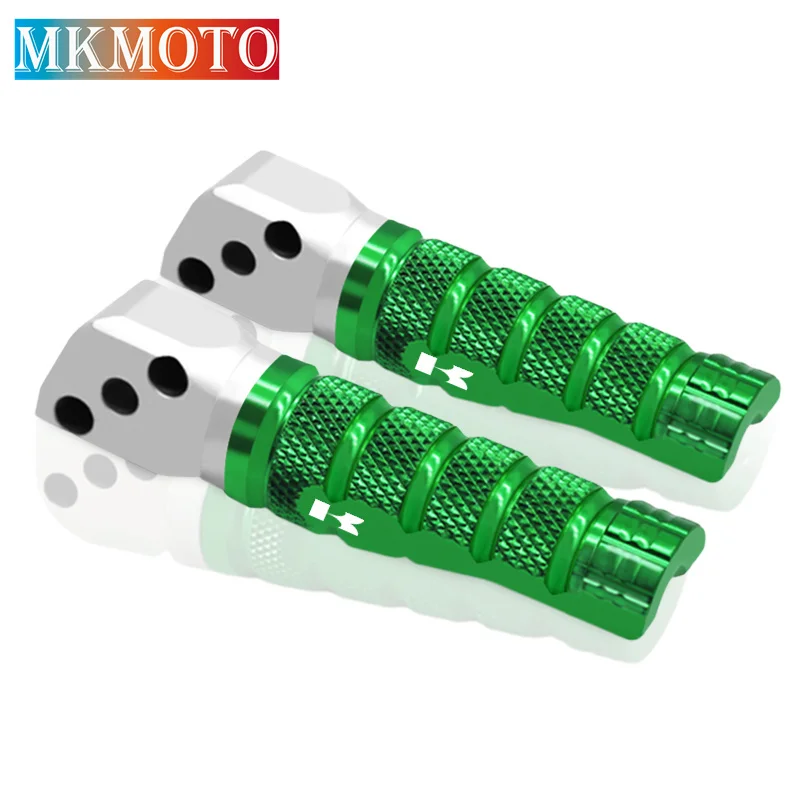 Repose-pieds Passager Moto En Aluminium CNC - Compatible Ninja 400, ZX-10R, Z650, Z900 - 8 Couleurs Au Choix
