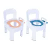 Commode Toilet Chair Easy To Clean Toilet Commode Anti Slip Foot Pad Backrest Cushion Extra Wide for Squat Toilet for Bathroom 1