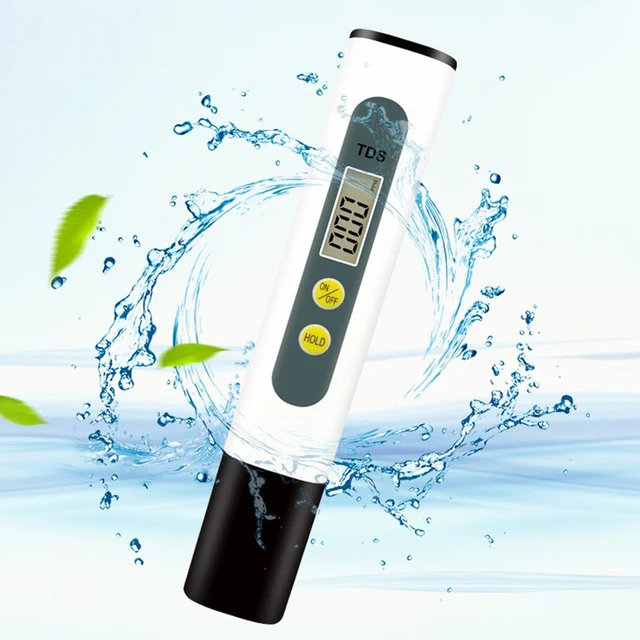 Achetez Tester de Qualité de L'eau Digital Précis TDS Meter 0-9990PPM  Portable Type Type Analisare Pour la Piscine D'aquariums D'eau Potable de  Chine