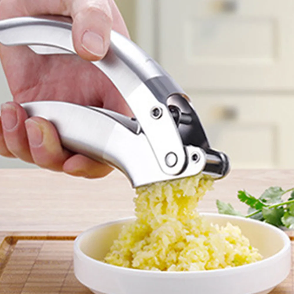 

Нержавеющая сталь Чеснок Пресс бытовой ручной чеснок камбала чеснок соковыжималка практичные Кухонные гаджеты для мяса соуса или салата