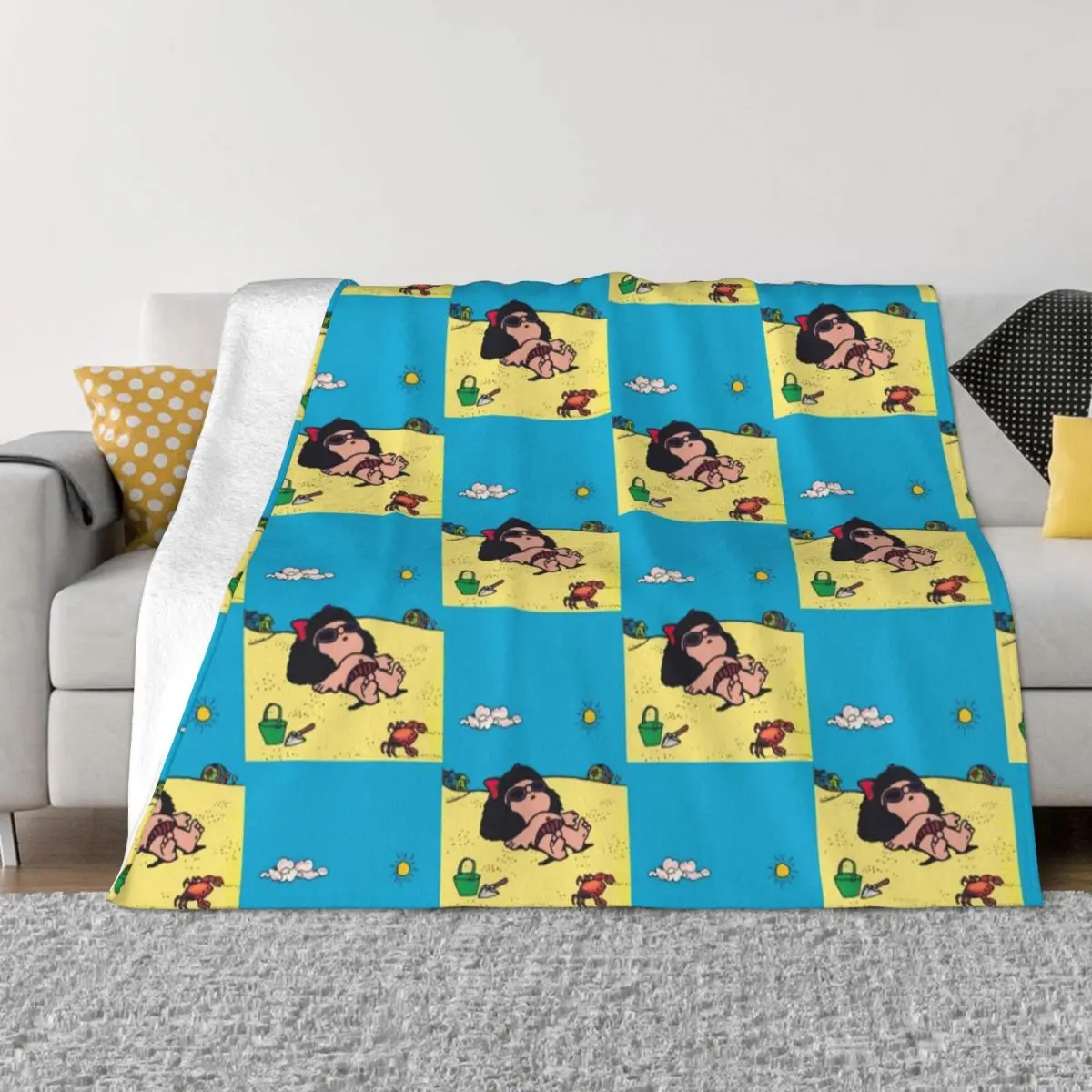 Mafalda-�غ� �ϱ��� �÷� ��� �ö��� ������ ħ�� ���� ħ�� ������, �� ����