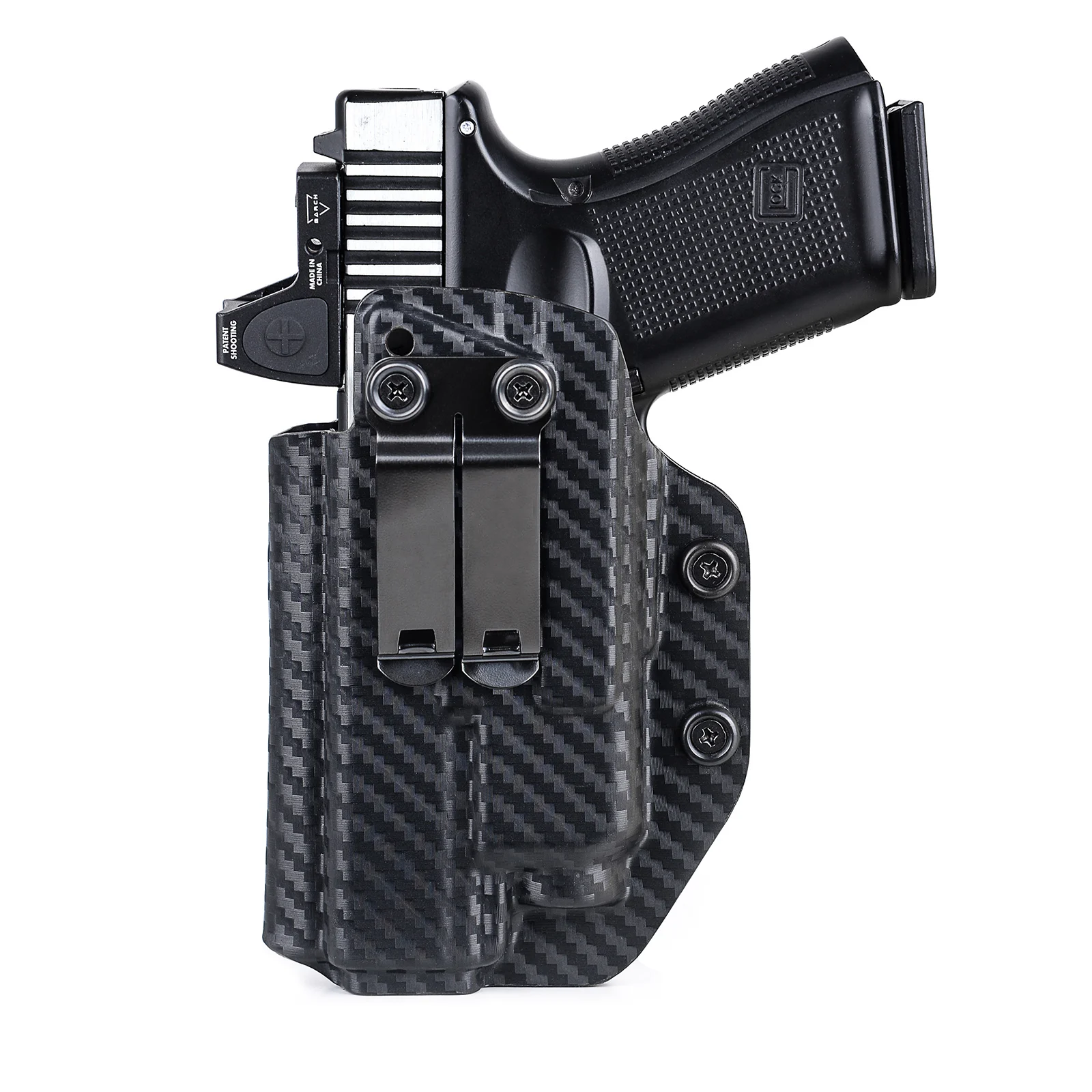 IWB Kydex Holster for Glock 19 23 25 32 44 45 w/ Streamlight TLR-8 8A 8G Tactical Flashlight Inside Waistband Concealed Carry 5