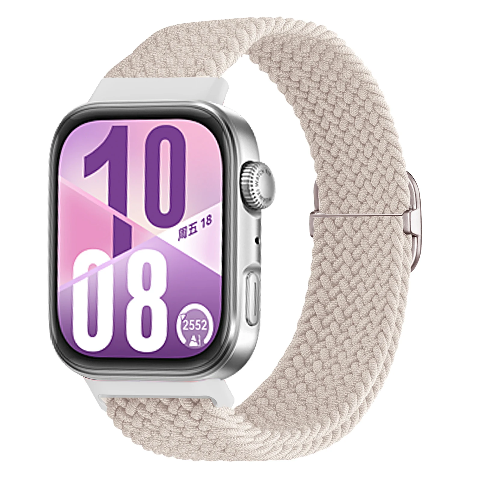 Braided Solo Loop Nylon Strap - Adjustable Sport Bracelet Accessory