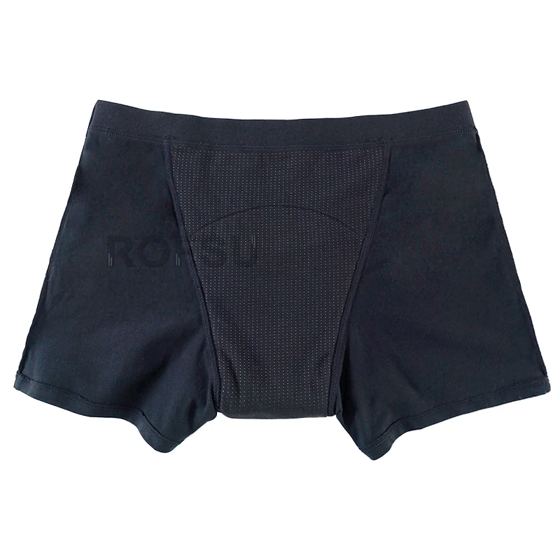 1-5 Pcs Women Grils Boxer Menstrual Panties Cotton 4 Layer Period Boyshorts Underwear Plus Size Heavy Flow Absorbency Lingerie