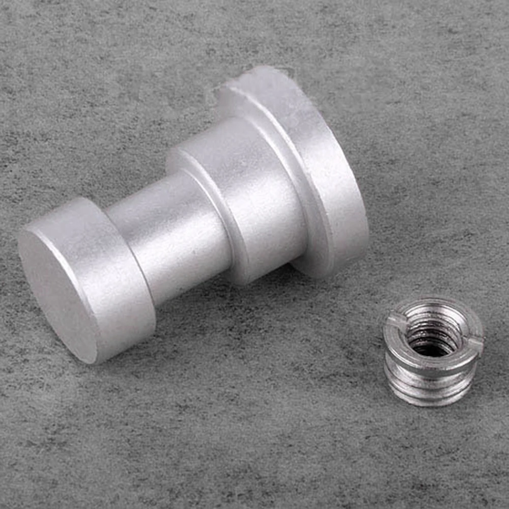 50pcs/lot 1/4" 3/8" Tripod To Light Stand Screw Convertor Adapter for Studio Flash Strobe Video Light Photo Umbrella Holder
