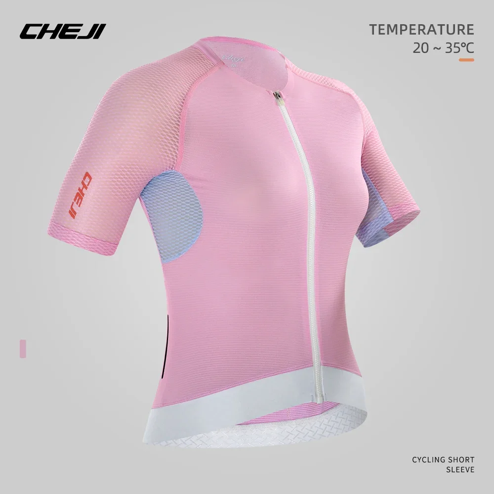 Women's Cycling Clothing Short-sleeved New Professional Multi-pocketed High Quality Cycling Tops