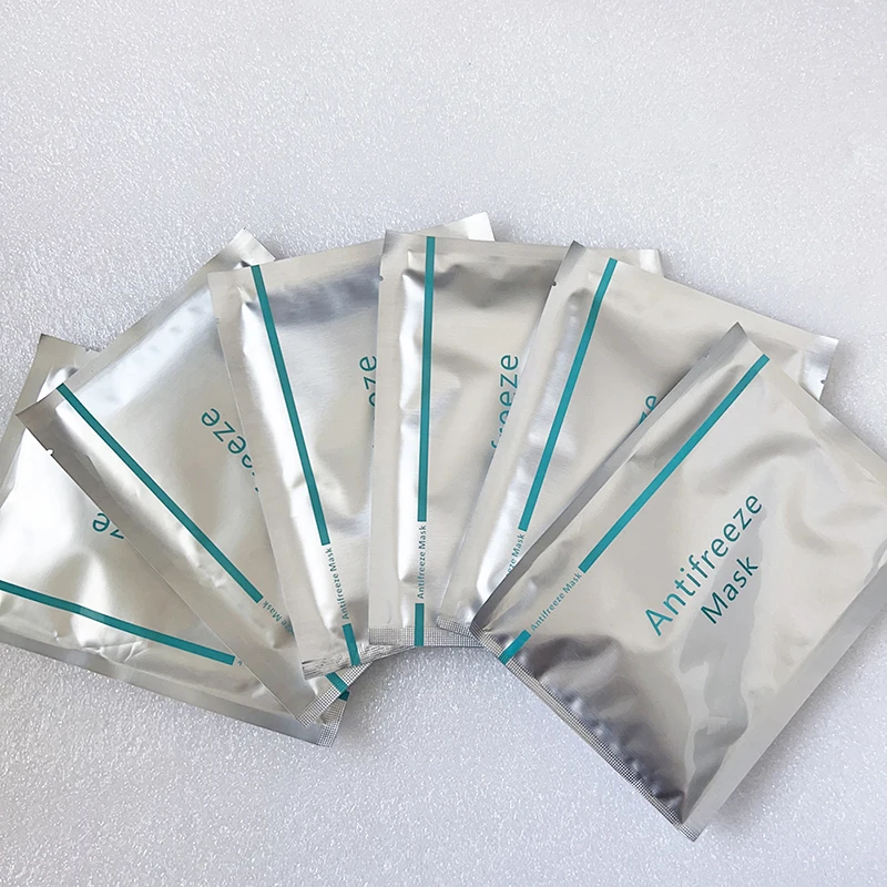 10PCS Anti Freeze Membrane Cavitation Freeze Fat Cryo Cooling Weight Loss Therapy Cryolipolysis Pads Antifreeze Cooling Gel Film body slimming machine