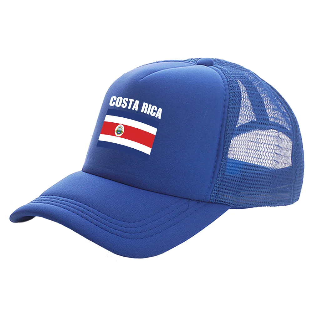 Costa Rica Trucker Caps Men Costa Rica Hat Baseball Cap Cool Summer Unisex  Mesh Net Caps