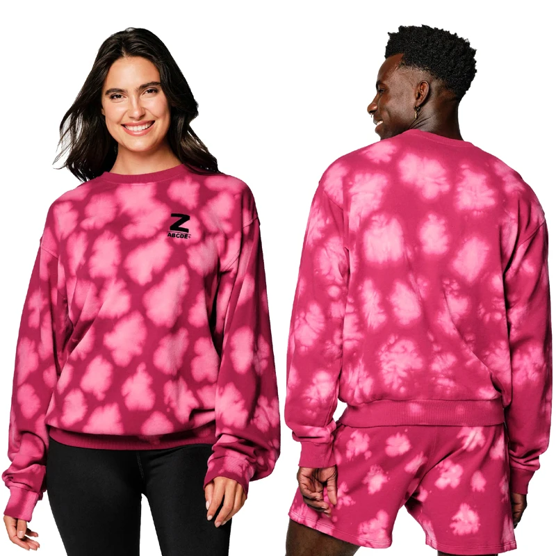 

ABCDE Fitness Leisure Sports Dancing Men's and Women's Long Sleeve Sweat t0034