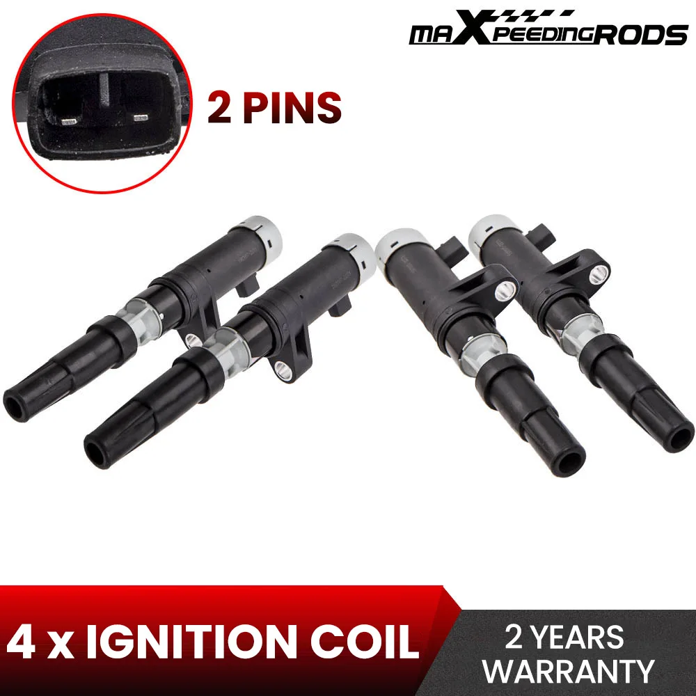 

4x Packs Ignition Coil for Renault Scenic MK1 MK2 1999-2009 91159996 ZS052
