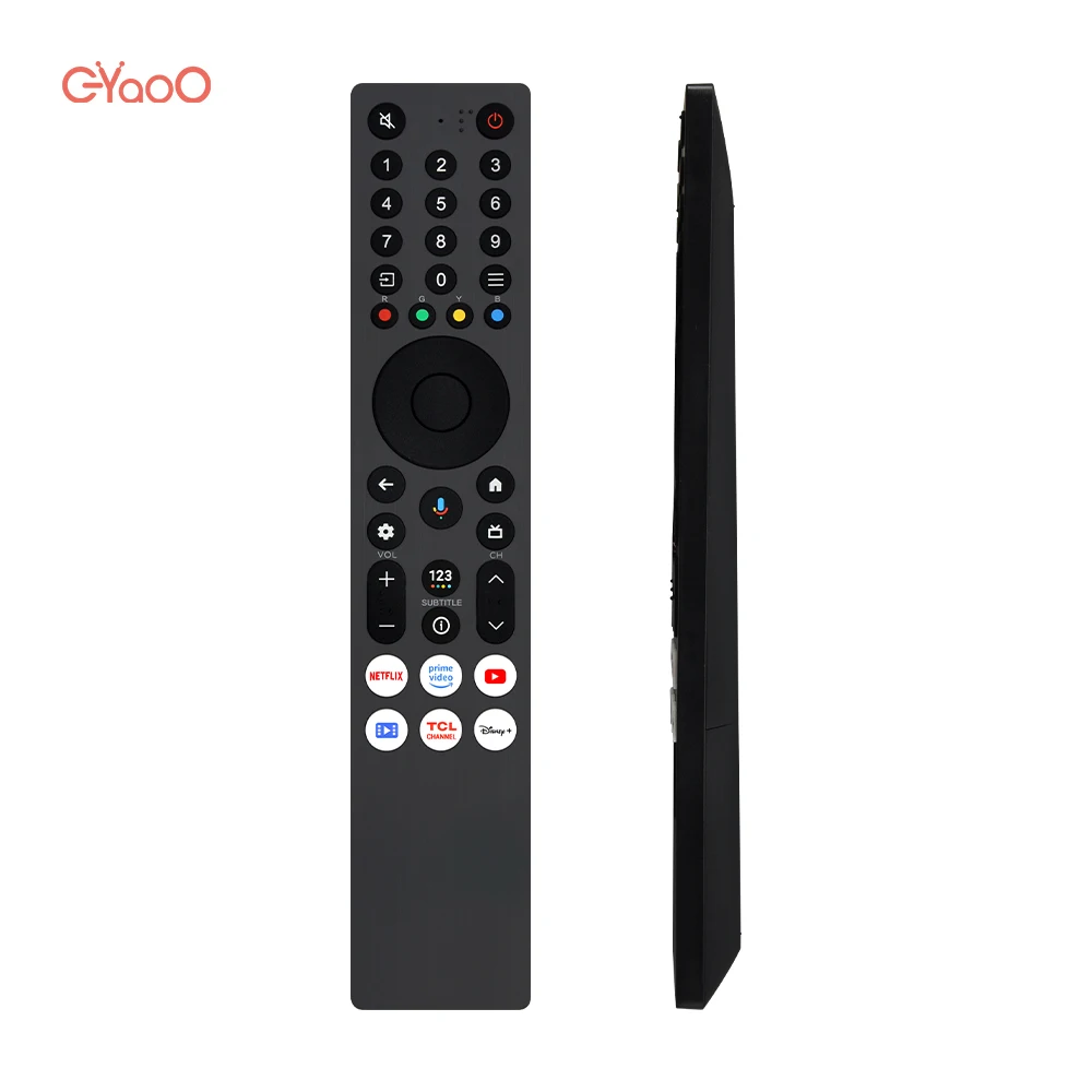TCL 스마트 LED 음성 TV 리모컨용 RC833A FMB5, RC833 FMB1/RC833 FMB3/RC833 FMB4 시리즈 컨트롤러와 호환 가능
