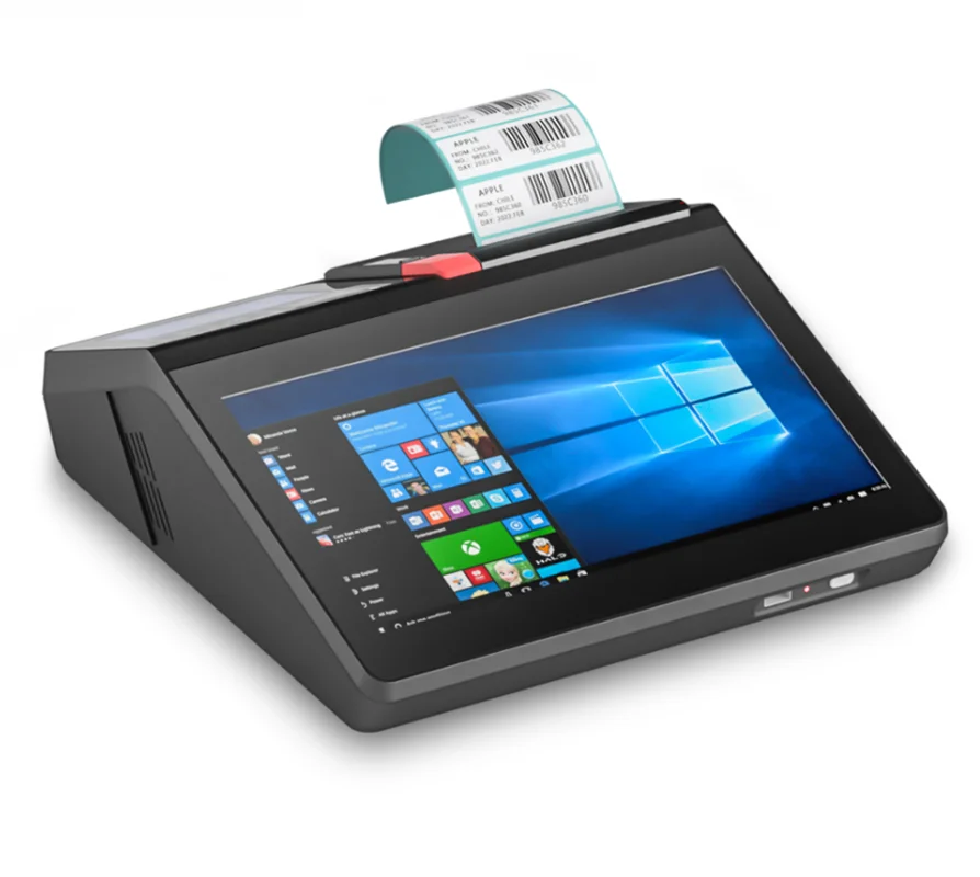

Android8.1System Cash Register 11.6 Inch Touch Screen POS Cashier 80MM Receipt Printer for Business Store Loyverse All in