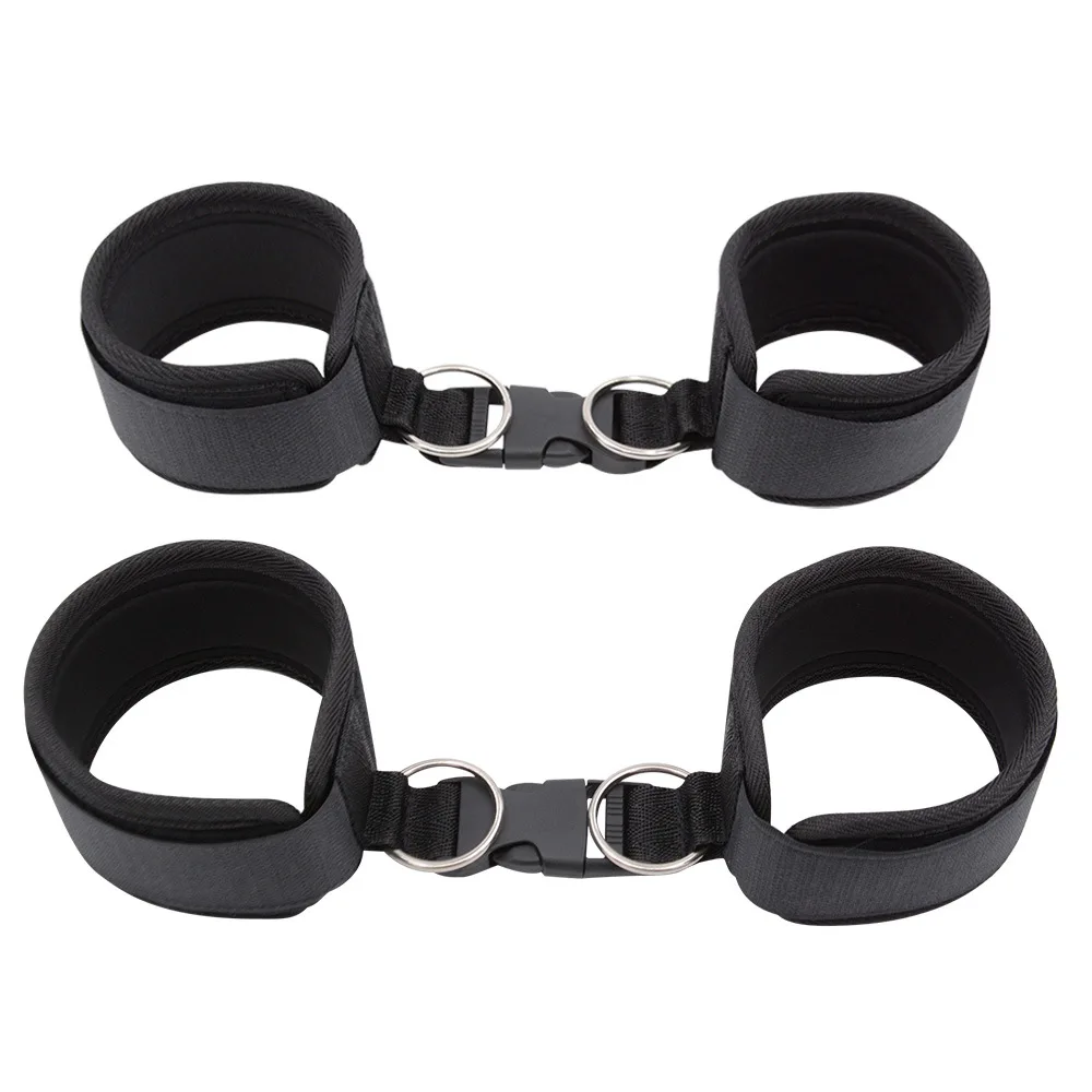 

BDSM Bondage Gear Nylon Sponge Handcuffs Fetters Fetish Couple Flirting Slave Erotic Tied Hands Constraint Adult Games Sex Toys