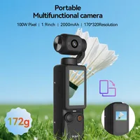 1080P handheld outdoor sports camera anti-shake waterproof vlogging camera for action sports 3