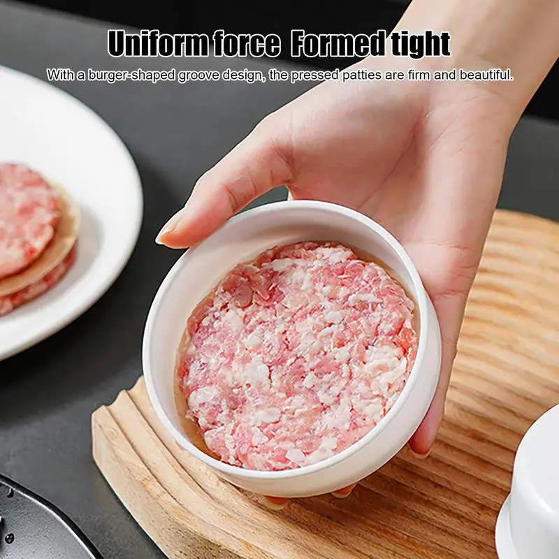Hamburger Press Patty Maker Burger Patty Maker Beef Burger Press Round Tool Kitchen Gadget Making