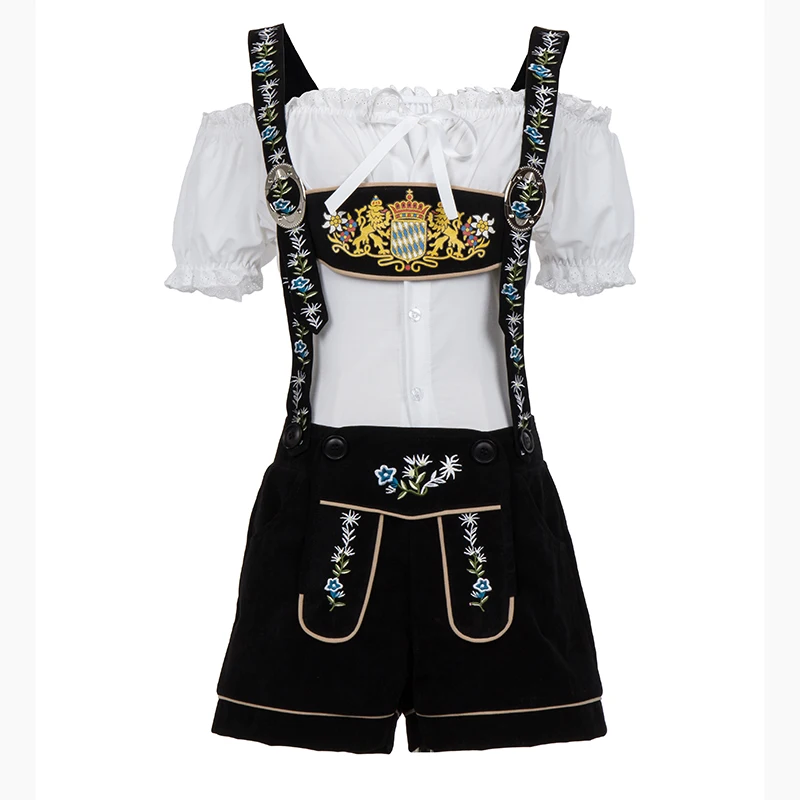 

Sexy Beer Girls Costume Women's Fraulein Clubs Waitress Costumes Oktoberfest Cosplay Bavarian Maid Outfit For Fancy Party