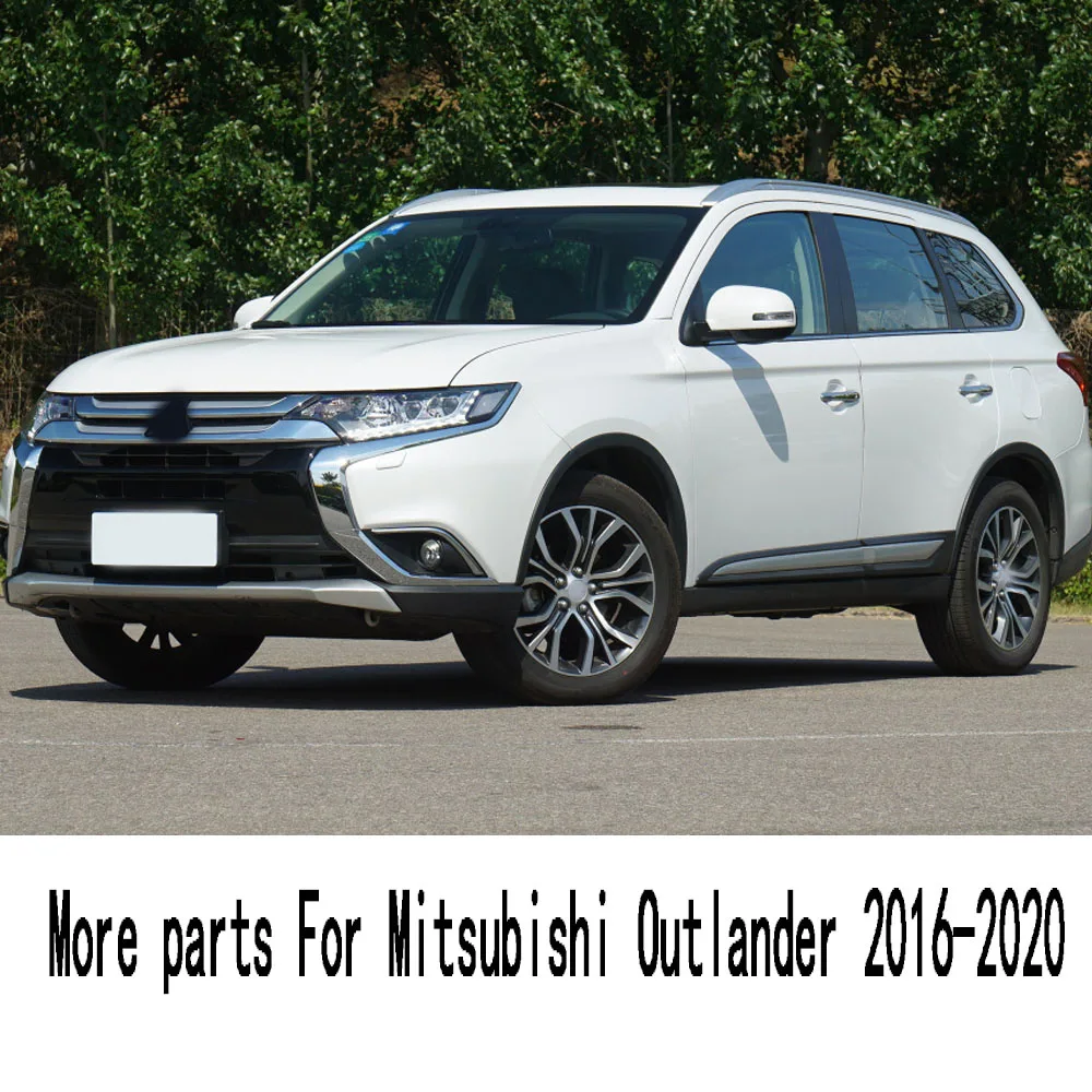 Car Cover Detector Sticks Frame Lamp Trim ABS Chrome Car Door Handle 8pcs For Mitsubishi Outlander