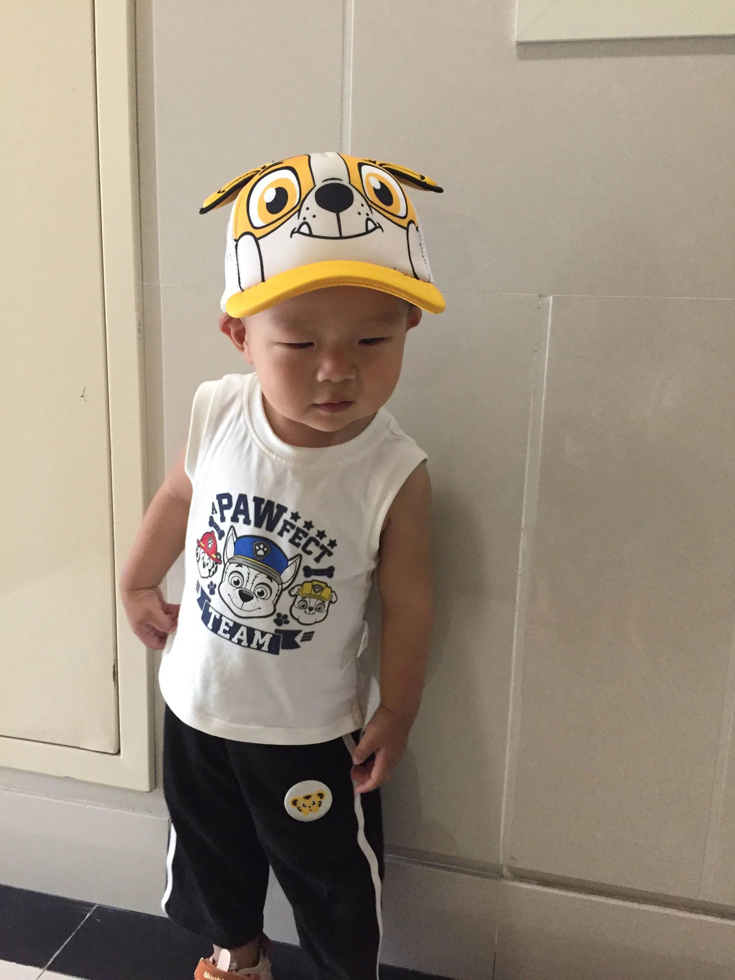 Paw Patrol Cartoon Child Baseball Cap Hip Hop Mesh Sun Protection