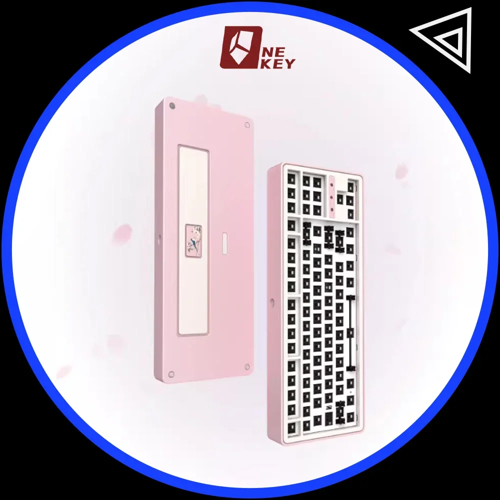NEKEY Sprig80 기계식 키보드 키트 트라이 모드 무선 키보드 핫 스왑 RGB 가스켓 알루미늄 합금 키보드 PC 액세서리 1