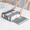 Bed Sheet Organizer Imitation Quick Easy Sheet Organization System Foldable Bed Sheet Set Organizer for Queen/king for Bedding 1