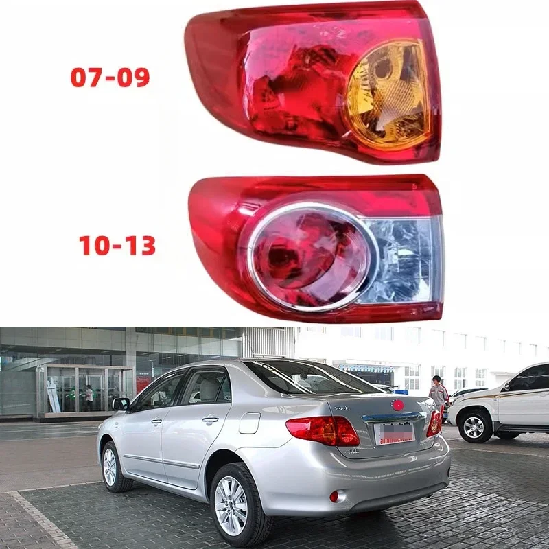 

For Toyota Altis / Corolla 2007-2013 Car Accessories Rear Outside Tail Light Assembly Stop Lights Parking Lamp Rear lamp