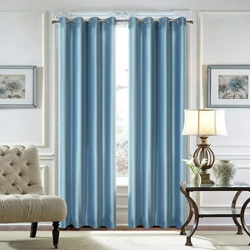 

20610-QB-Curtains for Screen Living Room Bedroom Villa High Window Customized