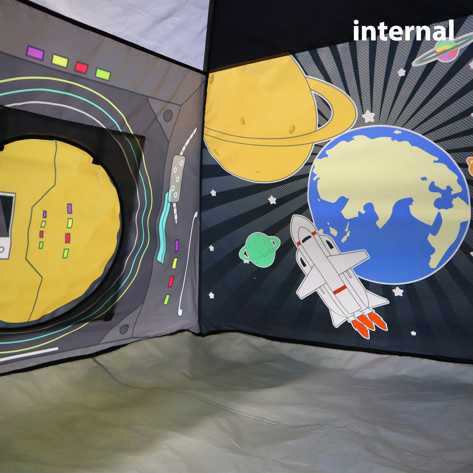 Toy Tent Children Toy Tent Play Tent Space World Dome Tent for Kids Indoor / Outdoor Fun-122 x 122 x 102 cm