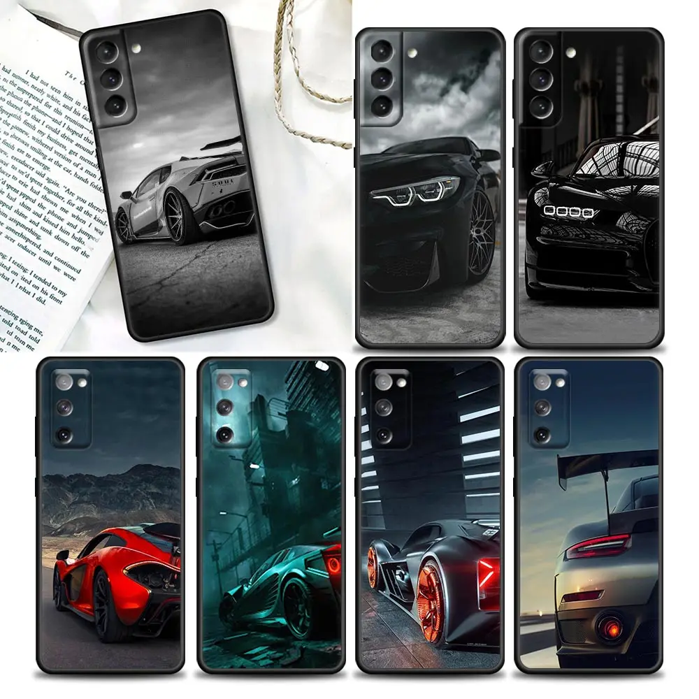 Custodia Per Telefono Da Uomo Per Auto Sportive Cool Per Samsung Galaxy S23 Ultra S20 S21 Fe S10 S9 S22 Plus S24 Custodia Ultra 5G Custodia Morbida Ne