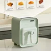 DAEWOO Air Fryer 220V 50Hz 5L Multifunctional Electric Fryer Pot Intelligent Freidora De Aire 80-200℃ Airfryer Home Appliance 1