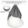 Sofas Cover Removable Lazy Sofa Inner Liner Anti-fouling Replacement Bean Bag Inner Liner Bean Chair Bean Bag No Padding 3
